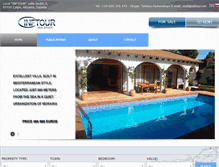 Tablet Screenshot of inftour.com